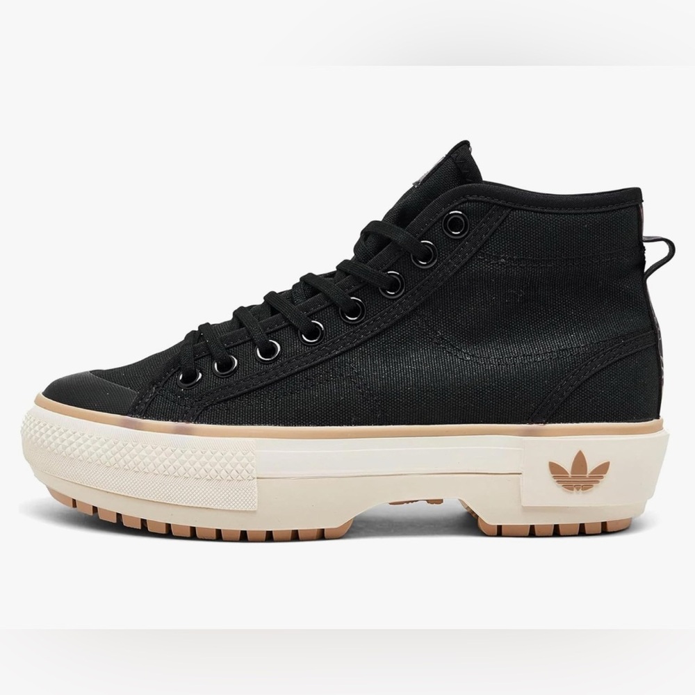 ADIDAS || Women's Nizza Trek Black Magic Beige Sneakers. Sz. 7.5